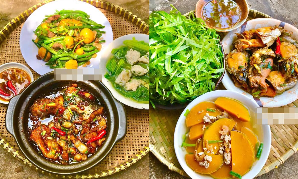 Nấu các bữa ăn ngon đầy dinh dưỡng theo thực đơn gia đình mình yêu cầu